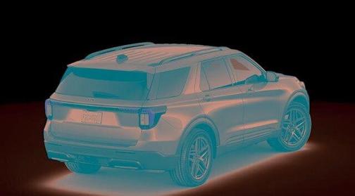 Carbonized Gray Metallic 2026 Ford Explorer ST-Line