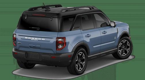 Azure Gray Metallic Tri-Coat 2026 Ford Bronco Sport Outer Banks