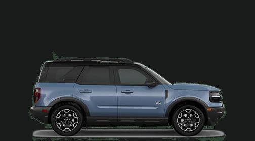 Azure Gray Metallic Tri-Coat 2026 Ford Bronco Sport Outer Banks