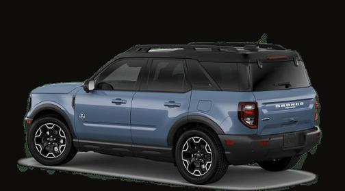 Azure Gray Metallic Tri-Coat 2026 Ford Bronco Sport Outer Banks