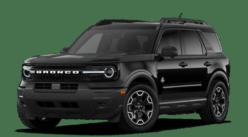 Shadow Black 2026 Ford Bronco Sport Outer Banks