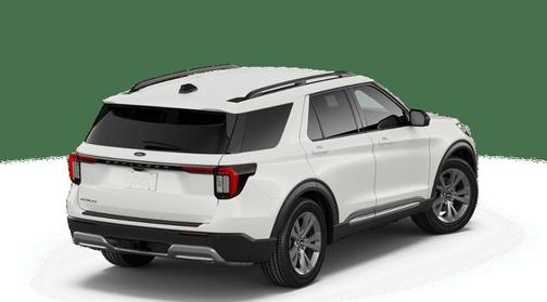 Star White Metallic Tri-Coat 2026 Ford Explorer Active
