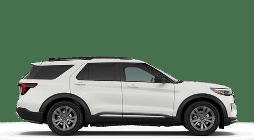 Star White Metallic Tri-Coat 2026 Ford Explorer Active