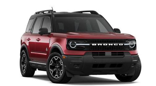 Ruby Red Metallic Tinted Clearcoat 2026 Ford Bronco Sport Outer Banks