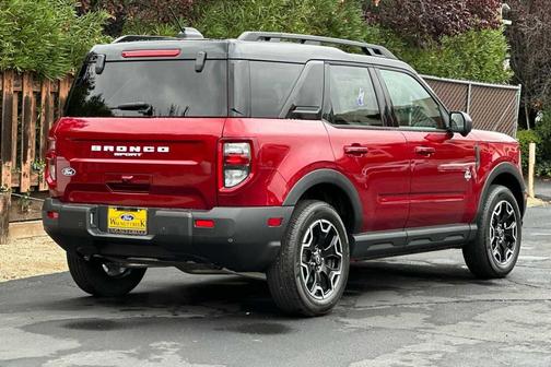 Ruby Red Metallic Tinted Clearcoat 2026 Ford Bronco Sport Outer Banks
