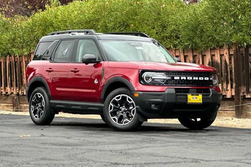 Ruby Red Metallic Tinted Clearcoat 2026 Ford Bronco Sport Outer Banks