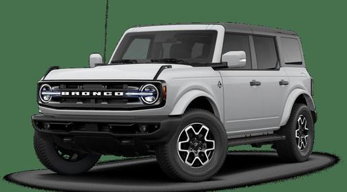 Avalanche Gray 2026 Ford Bronco Outer Banks