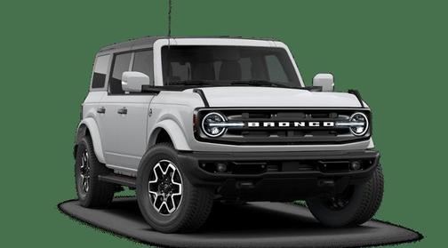 Avalanche Gray 2026 Ford Bronco Outer Banks