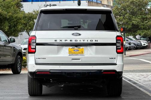 Star White Metallic Tri-Coat 2023 Ford Expedition Max Limited