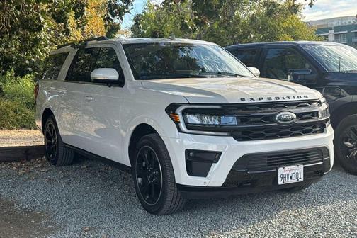 Star White Metallic Tri-Coat 2023 Ford Expedition Max Limited