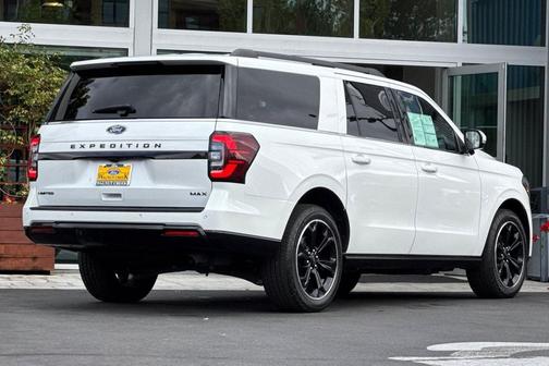 Star White Metallic Tri-Coat 2023 Ford Expedition Max Limited