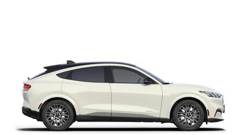 Star White Metallic Tri-Coat 2025 Ford Mustang Mach-E Premium