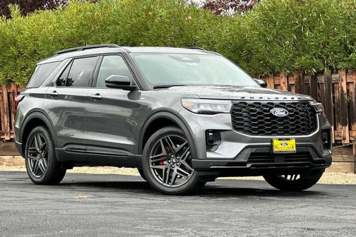 Carbonized Gray Metallic 2027 Ford Explorer ST-Line