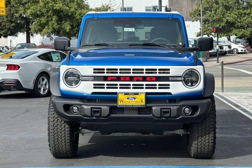 Velocity Blue Metallic 2026 Ford Bronco Heritage Edition