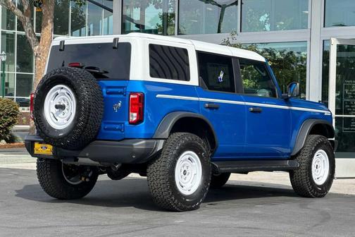Velocity Blue Metallic 2026 Ford Bronco Heritage Edition