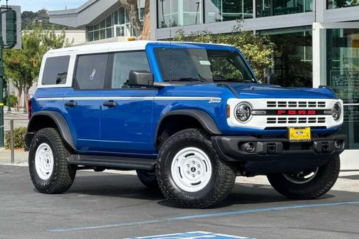 Velocity Blue Metallic 2026 Ford Bronco Heritage Edition