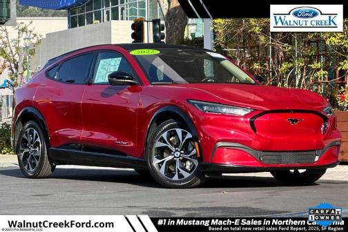 Rapid Red Metallic Tinted Clearcoat 2022 Ford Mustang Mach-E Premium