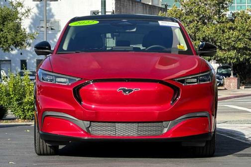 Rapid Red Metallic Tinted Clearcoat 2022 Ford Mustang Mach-E Premium