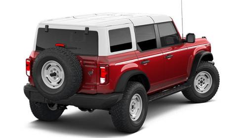Ruby Red Metallic Tinted Clearcoat 2026 Ford Bronco Heritage Edition