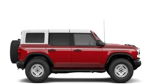 Ruby Red Metallic Tinted Clearcoat 2026 Ford Bronco Heritage Edition