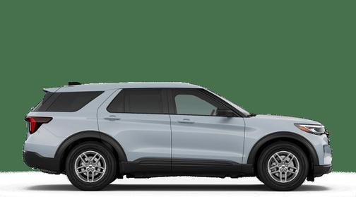 Space White Metallic 2026 Ford Explorer Active