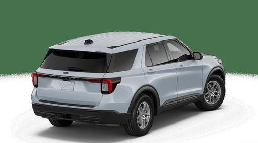 Space White Metallic 2026 Ford Explorer Active