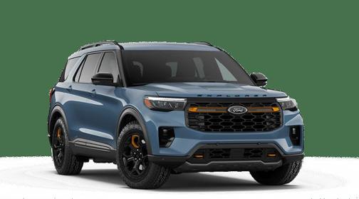 Vapor Blue Metallic 2026 Ford Explorer Tremor