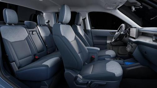 Azure Gray Metallic Tri-Coat 2025 Ford Maverick XLT