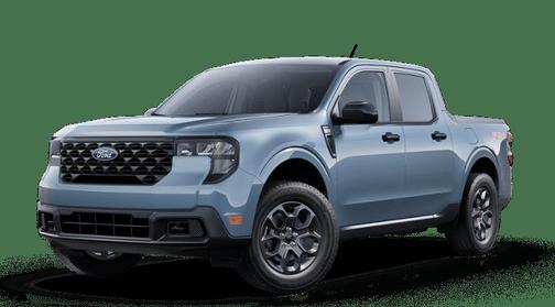 Azure Gray Metallic Tri-Coat 2025 Ford Maverick XLT
