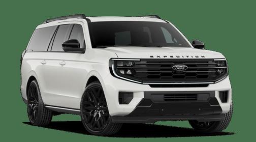 Star White Metallic Tri-Coat 2026 Ford Expedition Max Platinum