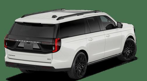 Star White Metallic Tri-Coat 2026 Ford Expedition Max Platinum