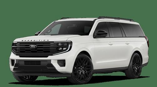 Star White Metallic Tri-Coat 2026 Ford Expedition Max Platinum