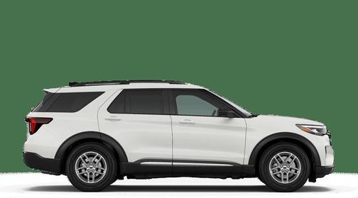 Star White Metallic Tri-Coat 2026 Ford Explorer Active