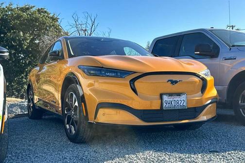 Cyber Orange Metallic Tricoat 2023 Ford Mustang Mach-E Premium