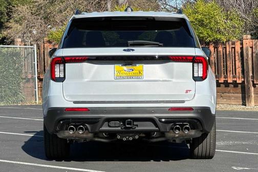 Space White Metallic 2026 Ford Explorer ST