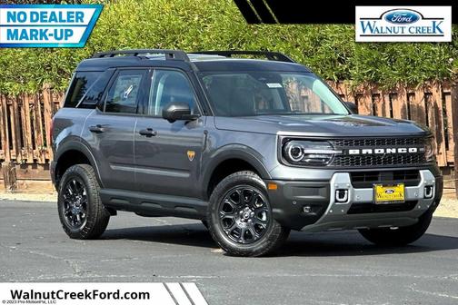 Carbonized Gray Metallic 2026 Ford Bronco Sport Badlands