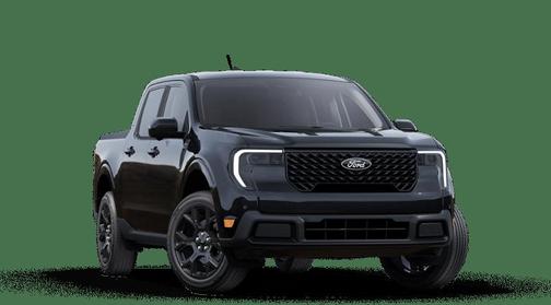 Shadow Black 2025 Ford Maverick Lariat