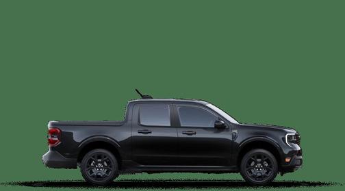 Shadow Black 2025 Ford Maverick Lariat