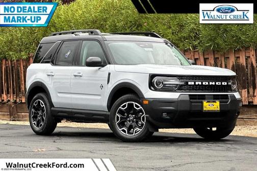 Space White Metallic 2026 Ford Bronco Sport Outer Banks