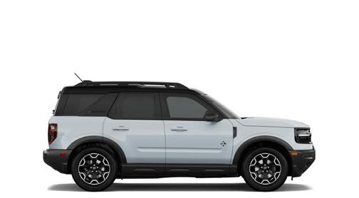 Space White Metallic 2026 Ford Bronco Sport Outer Banks