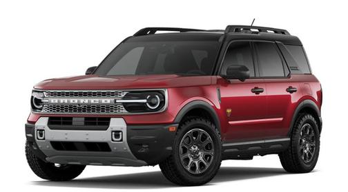 Ruby Red Metallic Tinted Clearcoat 2026 Ford Bronco Sport Badlands