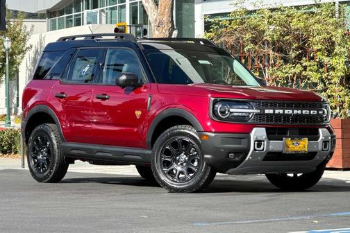 Ruby Red Metallic Tinted Clearcoat 2026 Ford Bronco Sport Badlands