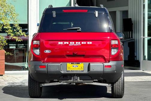 Ruby Red Metallic Tinted Clearcoat 2026 Ford Bronco Sport Badlands