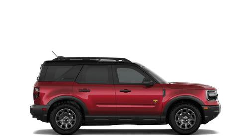 Ruby Red Metallic Tinted Clearcoat 2026 Ford Bronco Sport Badlands