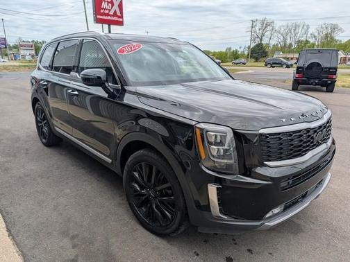 Black 2022 Kia Telluride SX