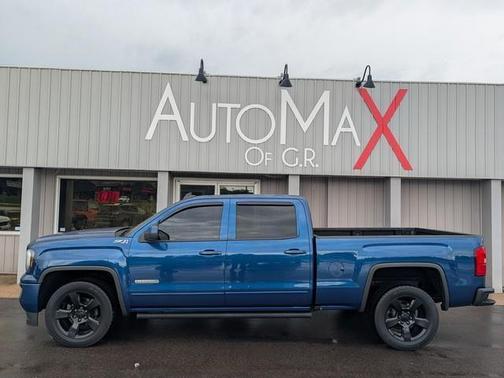 Blue 2017 GMC Sierra 1500 SLE