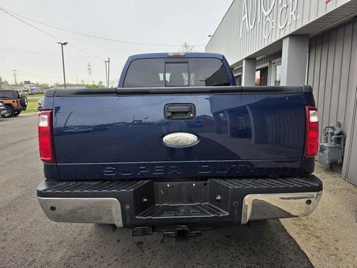 Blue 2011 Ford F-350 Lariat Super Duty