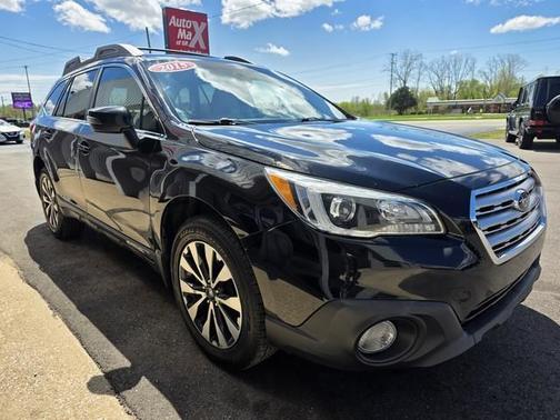 Crystal Black Silica 2015 Subaru Outback 3.6R Limited