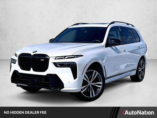 Mineral White Metallic 2025 BMW X7 M60i