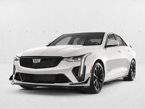 Summit White 2023 Cadillac CT4-V V-Series